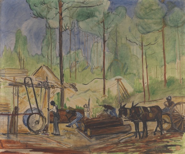 Unititled (Georgia Logging Scene)