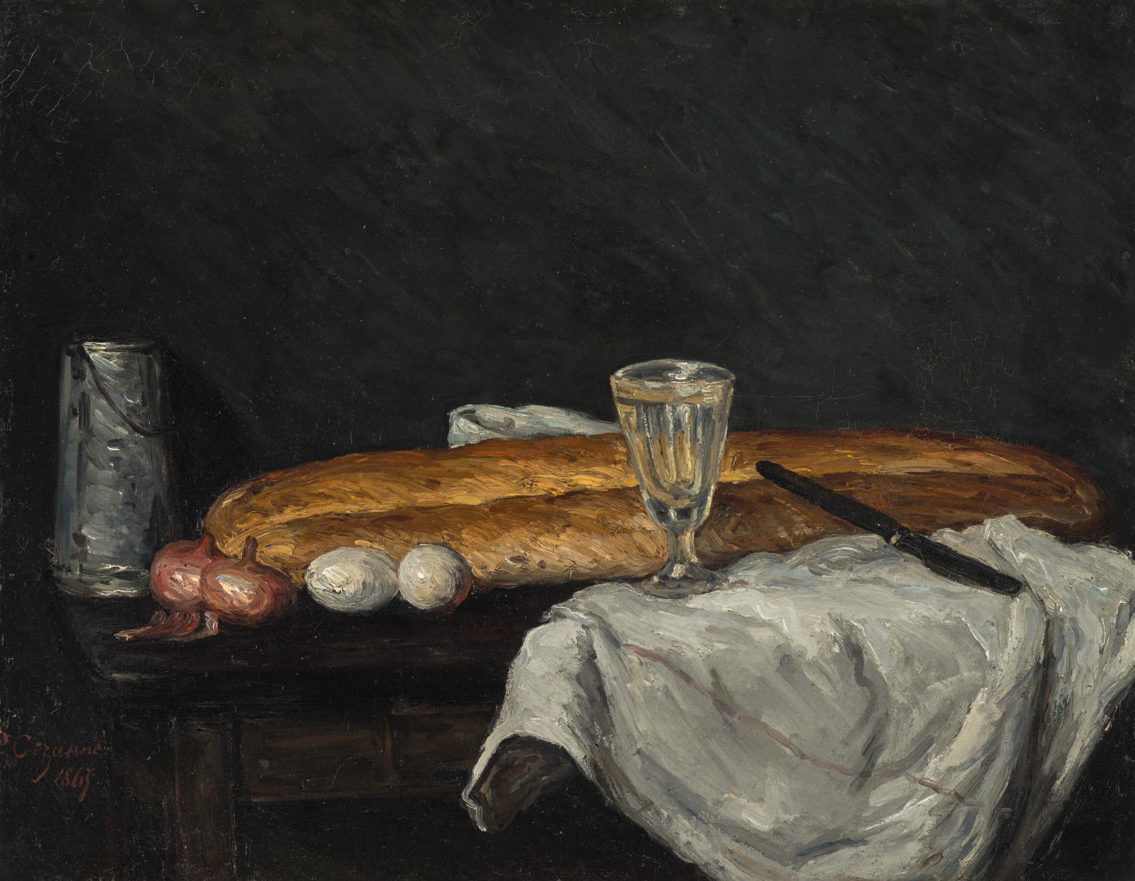 Still Life with Bread and Eggs