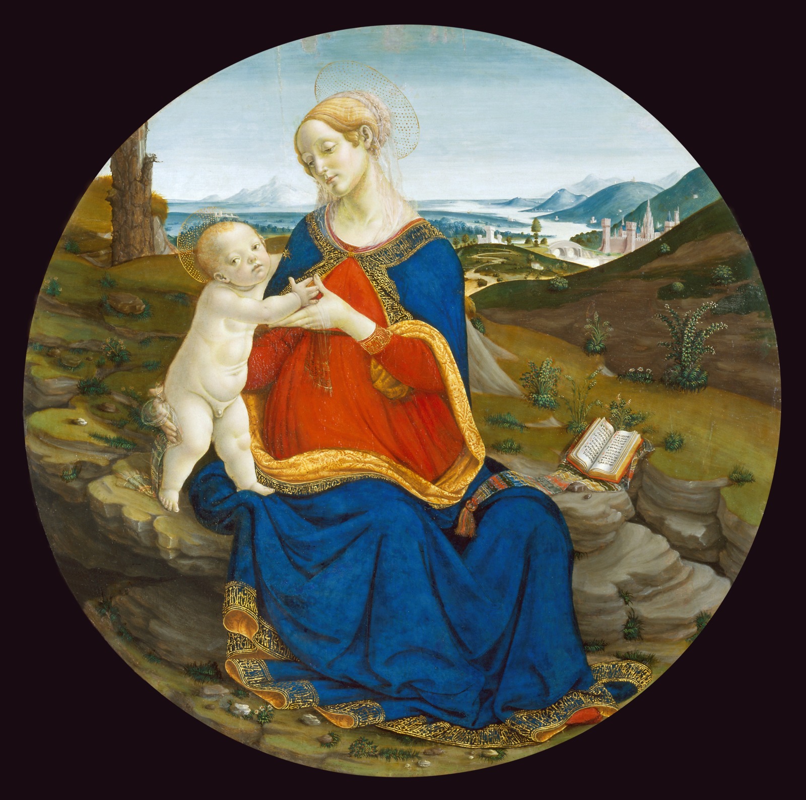 Madonna and Child with a Breviary