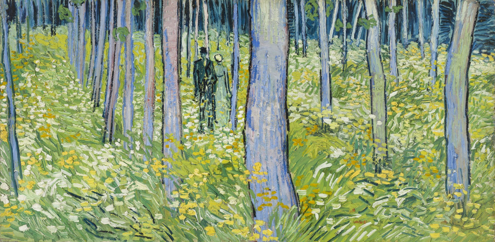 Undergrowth with Two Figures