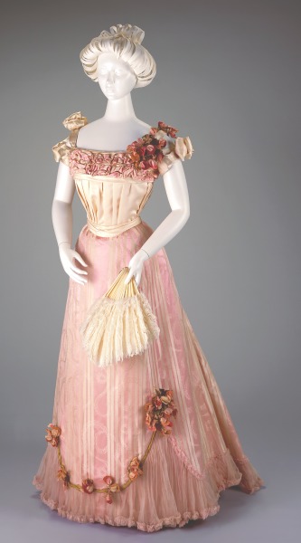 Evening Dress: Bodice and Skirt