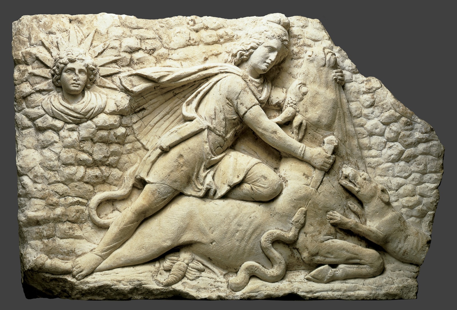 Mithraic Relief with Bull