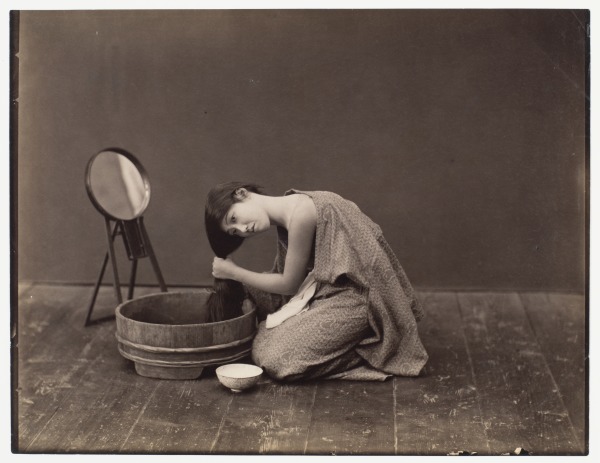 Woman Bathing
