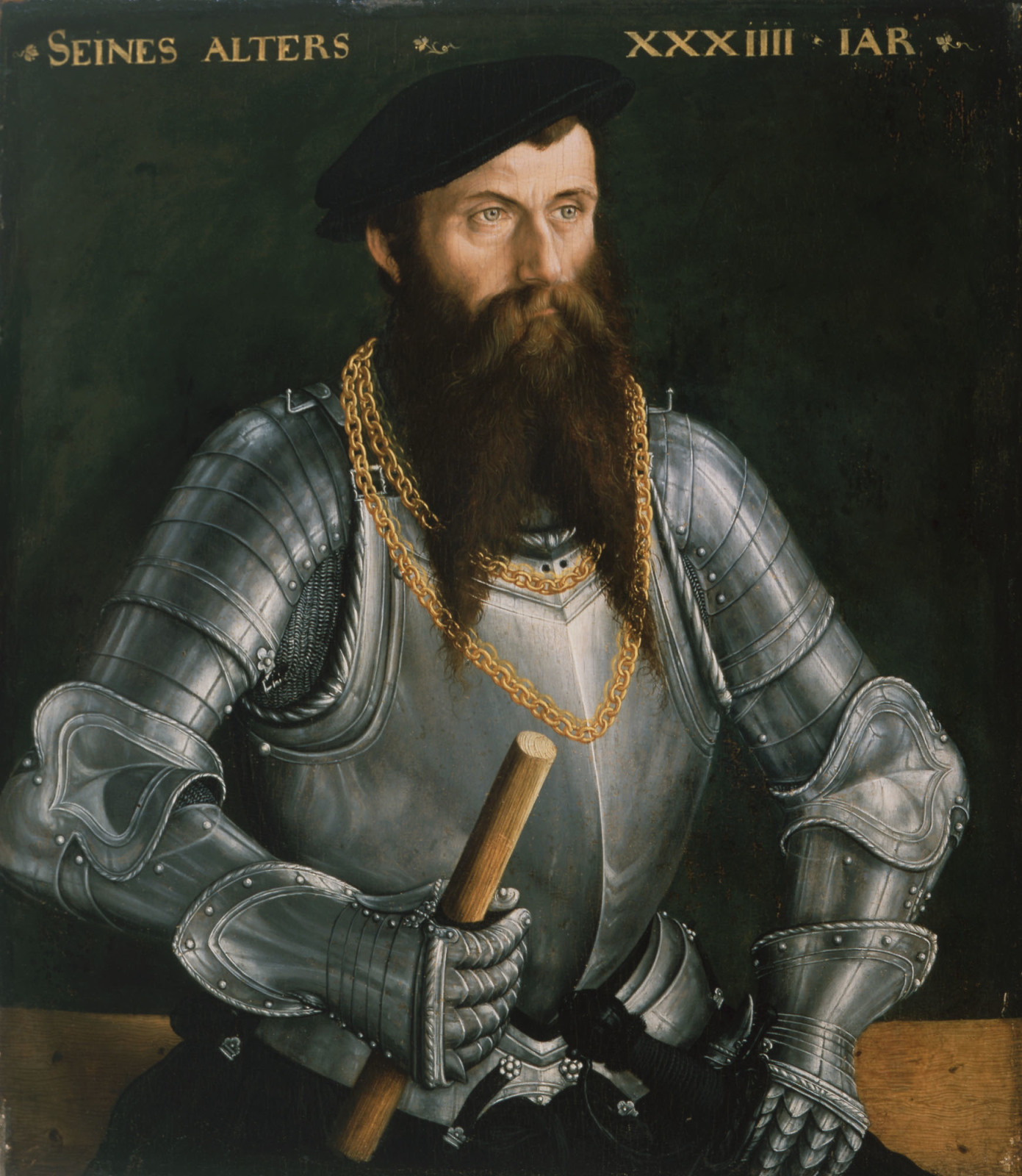 Portrait of a Man in Armor