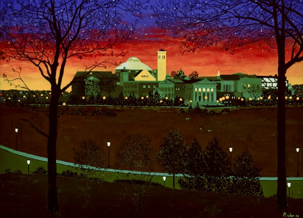 The Cincinnati Art Museum at Night