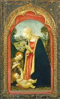 Madonna with Child and Saint John in Landscape