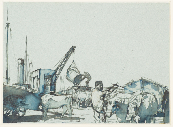 San Sebastian (Harbour Scene)