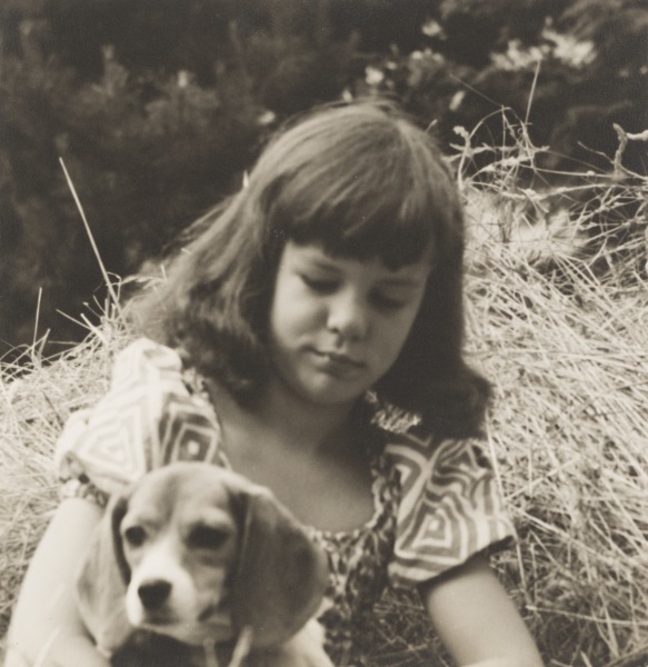 (Jill Fuller with Brenda, the Beagle, Bedford, New York)