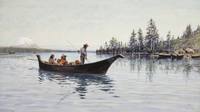 Indians Fishing - Northwest Coast