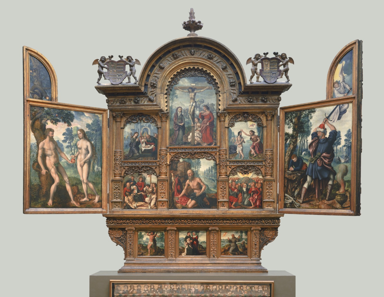 Altarpiece with Scenes from the Old and New Testaments (the Tendila Retablo)