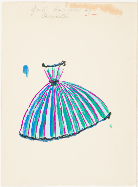 Cocodette's Dress for the Ballet "Gaité Parisienne"
