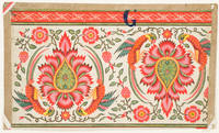 Block Printed Design for a Printed Textile: "Le perroquets"