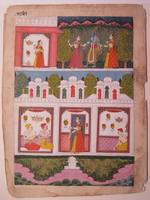 Kaacchin, the Wife of a Gardner, Folio from a Jaatmala Series (Garlands of Castes)