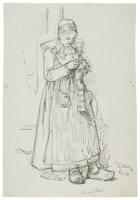 Study for Purchase of the Wedding Gown (La Toilette de la Noce) 1880