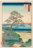 No. 26, the Armour-Hanging Pine and the Eight View Slope (Hakkeizaka Yoroikakenomatsu)